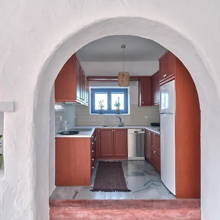 Leticia Villa With Pool With Amazing Sea Views, Paros Marpissa Exterior photo